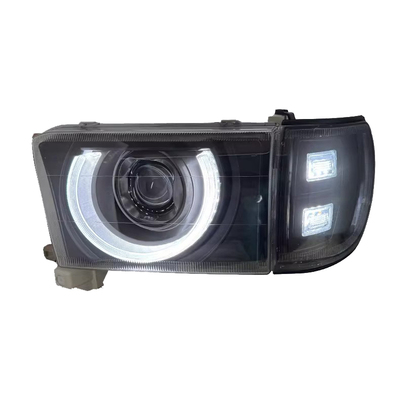 适用于丰田96-01款超霸大灯总成4Runner改装LED日行灯透镜大灯