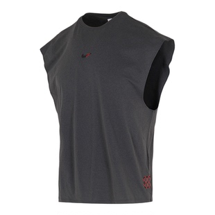 Nike耐克背心男25新款篮球运动服训练速干透气印花球衣HV1889