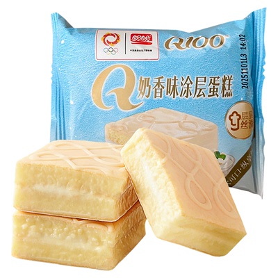 盼盼Q100涂层蛋糕奶香巧克力味