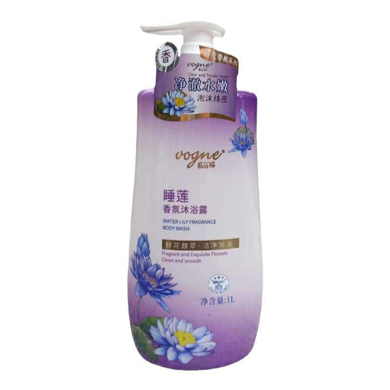 净澈舒爽柔润1L沐浴露琴叶樱花