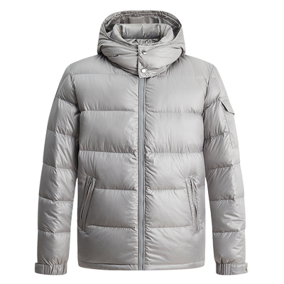曼加龙新款90白鹅绒男士羽绒服