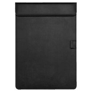 会议夹垫板黑色皮革a4文件夹板会议记录板夹商务办公签名本磁性文件夹子酒店书写签字板写字板便签夹定制logo