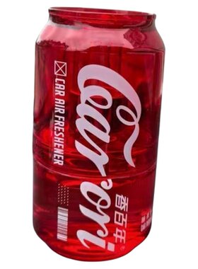 香百年5号8号可乐罐车载香薰香水