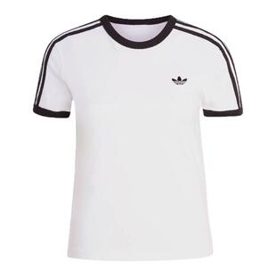 XHH Adidas originals  3 Stripes 圆领条纹短袖 T恤 女款 KD3683