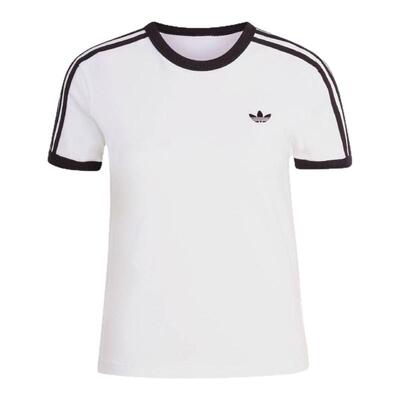 XHH Adidas originals  3 Stripes 圆领条纹短袖 T恤 女款 KD3683