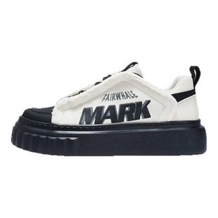 马克华菲男鞋2025新款秋季透气休闲板鞋男百搭运动鞋软底布面潮鞋