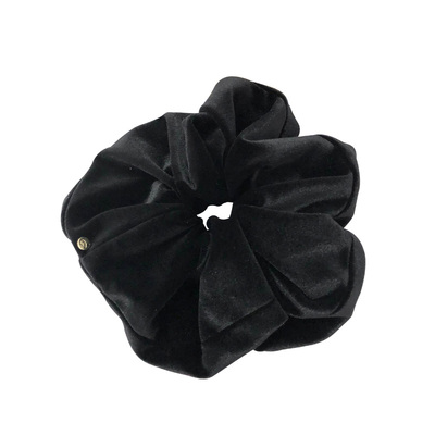 正脸看得到的大号丝绒发圈