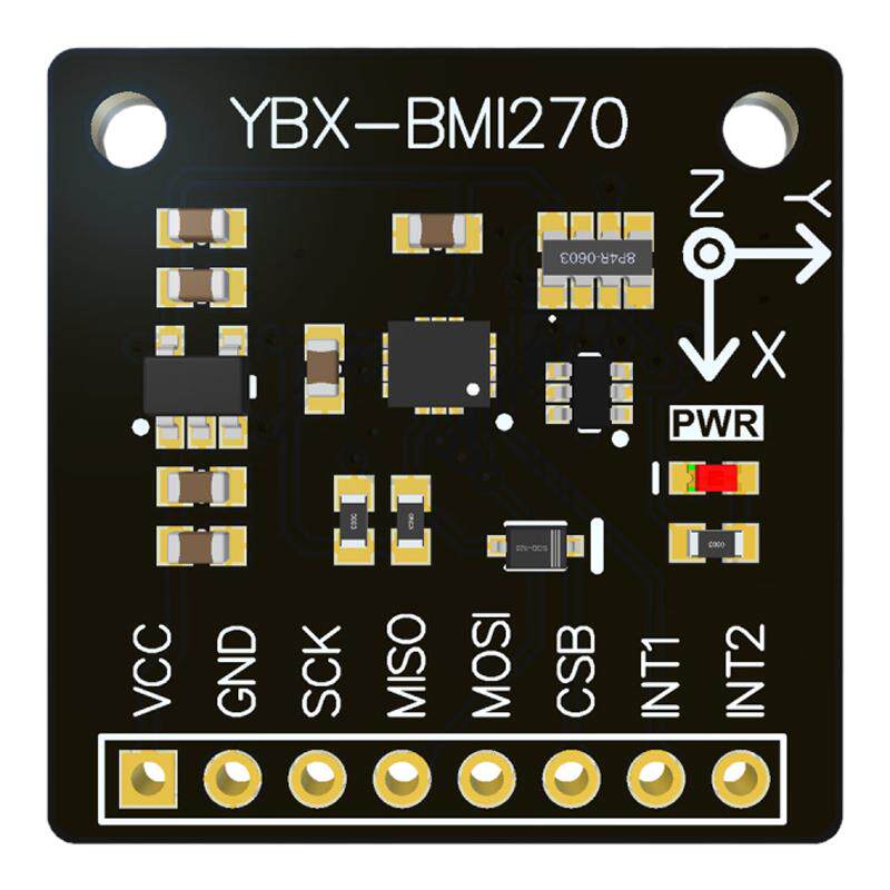 全新现货YBX-BMI270惯性测量单元传感器模块 博世 SPI 支持STM32