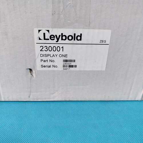溢价-莱宝Leybold DISPLAY ONE真空显示器，型号2