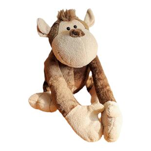 趴猴长臂猴子长尾猴小公仔猴毛绒玩具布娃娃摆件卧室创意儿童玩偶