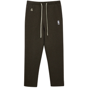 【商场爆款】杰克琼斯NBA联名潮流男装卫裤加绒长裤裤子22541D013