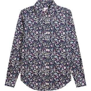 Brooks Brothers/布克兄弟女士春夏款纯棉碎花设计感衬衫