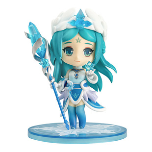 王者荣耀 官方正版 冰雪之华 王昭君 Q版手办 模型 摆件 玩具现货