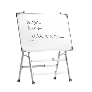 白板写字板支架式儿童家用磁性移动立式办公教学培训挂式白班小黑板留言记事板看板墙贴书写大白版可擦写黑板