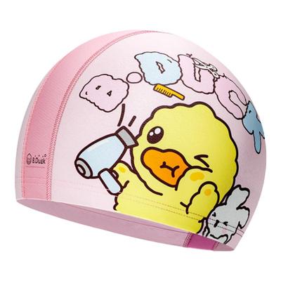 B.Duck布帽不勒头专业游泳装备