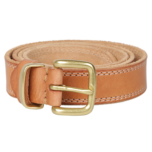 真皮女士腰带头层植鞣牛皮针扣复古小众纯铜扣头软皮简约百搭裤带