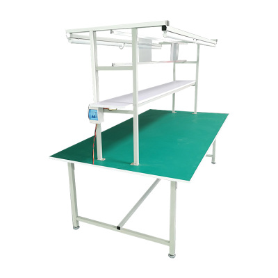 防静电工作台维修打包操作台带灯