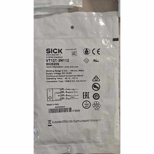 溢价-SICK西克接近开关VT12T-2N112 订货号60262