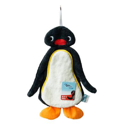 KKV现货Pingu挂式卡通擦手巾