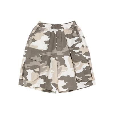 edo童装春夏新款男女童工装裤