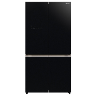 日立570原装进口黑色十字门家用大容量嵌入自动制冰冷藏变温冰箱