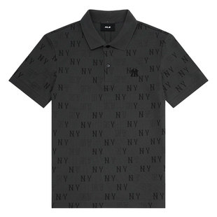 【自营】MLB短袖POLO衫新款男女装休闲服潮流翻领半袖运动服