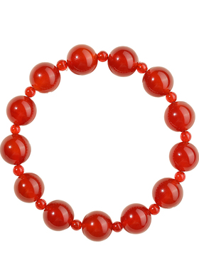【赵露思许妍同款】红玛瑙手串
