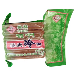 抱福韩式荞麦冷面1kg5人份无料抹茶味小麦冷面真空朝鲜族凉面
