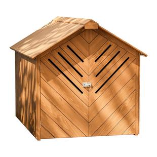 室外超大号防雨狗舍木屋农村狗屋笼子室内猫窝封闭式防腐木质狗窝