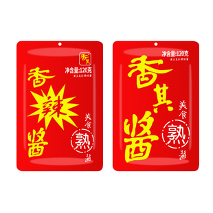 香其酱熟酱整箱正宗东北大酱商用120克包邮调味酱黄豆酱复合