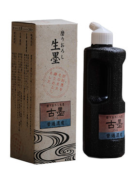 问心堂古法生墨250g书法墨汁