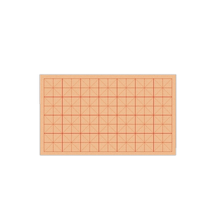 华夏万卷加厚毛边纸书法专用练字米字格宣纸书法练习纸批发四川夹江毛笔毛边纸软笔手工竹浆元书纸半生半熟纸