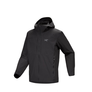 Arcteryx始祖鸟Gamma Lightweight纯色连帽软壳轻薄户外夹克外套