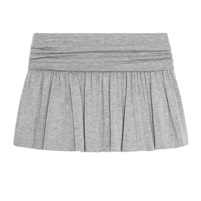 eihey诶嘿26春夏芭蕾风少女感可折叠腰部百褶半身裙小众设计短裙