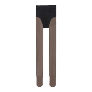 黑透肤光腿神器秋冬大码免脱连裤袜胖mm加绒打底裤女配裙子200斤