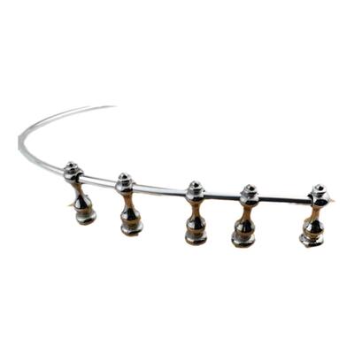 卫生间玻璃置物架房车改装厨房置物架围栏酒柜护栏装饰围栏防掉