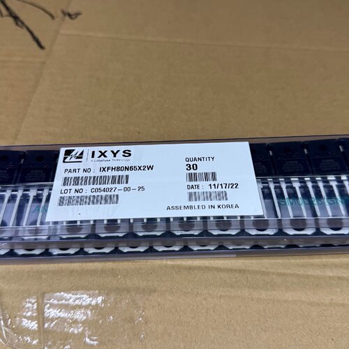 询价下单IXFH80N65X2W 可开发票