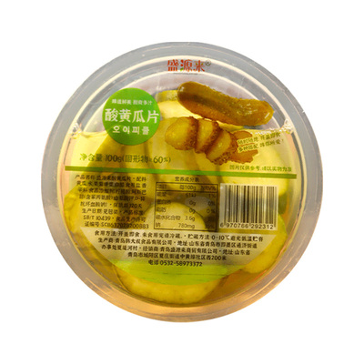 盛源来酸黄瓜片俄罗斯小黄瓜家用