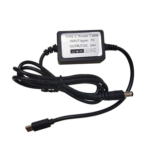 景赛typec升压线pd20v3.25a转dc24v1.6a1.8a适用于米家照片打印机净水器电源线按摩仪扫地机香薰机台灯风扇