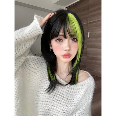 alicegarden挑染蜥蜴绿