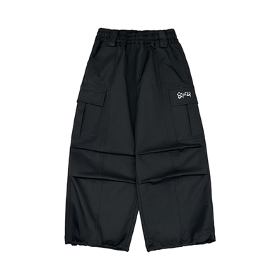 Qimoo淇木26春季新款男女童装亲子装休闲宽松工装裤QWM1KP803P