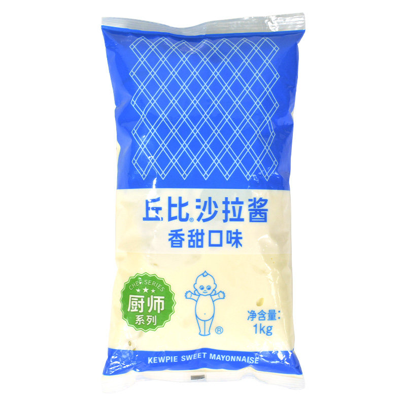 丘比沙拉酱1kg厨师系列香甜味