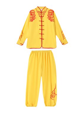 武术表演服打鼓服舞龙狮服装腰鼓