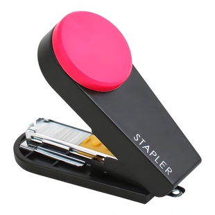 日本正品美克司MAX订书器小巧迷你方便收纳的小号订书机HD-10XS卷子订书器10号钉订书器