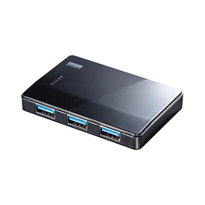 日本山业usb3.0拓展器集分线器HUB转接头笔记本电脑外接拓展坞