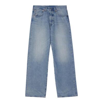 商场同款男士501宽松直筒牛仔裤