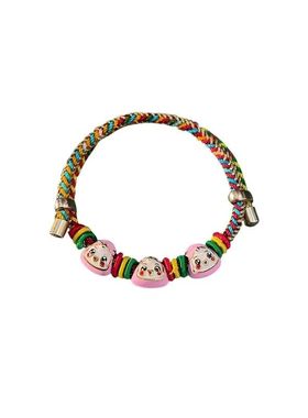 2025新款古法五彩绳抽拉手链