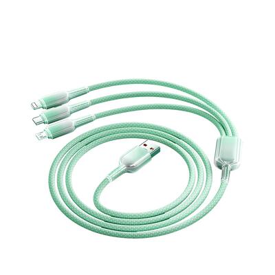充电器适用苹果华为小米三合一数据线tpyec插头手机充电器快充一拖三带头多功能套装正品充电头