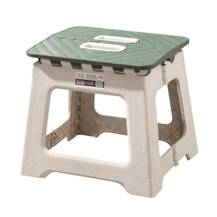 加厚塑料迷你折叠凳便携式户外野餐露营椅板凳手提式火车马扎凳子