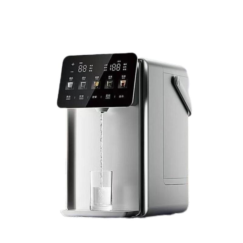 美的小魔方风冷热水瓶316L不锈钢5L家用0塑料水路烧水壶31FPro